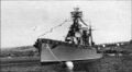 Крейсер «Ворошилов» на параде в Севастополе, конец 1940-х годов