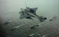 «Летающая подводная лодка» Иллюстрация.