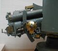 140 мм орудие ПМК линкора Mutsu, экспонат музея.
