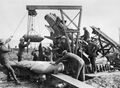 15-дюймовая гаубица Артиллерийской бригады Королевской морской пехоты, 1917 г.