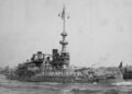 USS Oregon, прибытие в Нью-Йорк после Испано-американской войны, август 1898 год