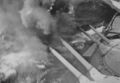 Залп главного орудия HMS Barham