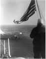 North American FJ-1 Fury на палубе авианосца USS Boxer.