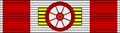 1 степень — знак ордена на большой ленте, звезда