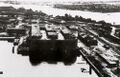 База-бункер подводных лодок «Эльба II» (вид с воздуха).