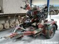 Установка FlakVierling 38 на полуприцепе Sonderanhänger 52.