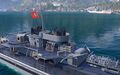 Счетверенные установки Vierling C/38 на эсминце VII уровня Z-39.