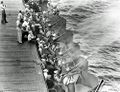 Тренировка зенитных расчётов на борту USS Enterprise, 1942