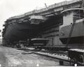 22 ноября 1954 г. USS Forrestal в Ньюпорт-Ньюс в сухом доке