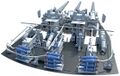 Боевое отделение 280-мм башни Drh LC/34.