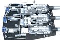 Боевое отделение 280-мм башни Drh LC/34.