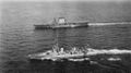 USS Salt Lake City и USS Lexington во время учений, 30 мая 1930 г.