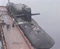 Атомный подводный ракетоносец Северного флота Тула