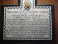 Мемориал в соборе Стэнли, посвященный экипажам кораблей HMS Good Hope и HMS Monmouth.