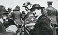 Адмирал граф фон Шпее в Вальпараисо после битвы при Коронеле 1 ноября 1914 года во время Первой мировой войны.