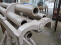 Дульная часть со следами попаданий осколков