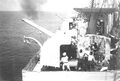 102-мм орудия крейсера HMS Dorsetshire
