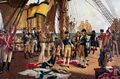 Горацио Нельсон на борту HMS Victory.