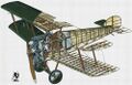 Sopwith Camel в разрезе, художник Юбер Конс