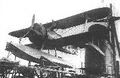 КОР-1 на катапульте ЗК-1Б. Крейсер "Максим Горький", лето 1940г.