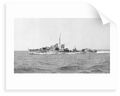 HMS Janus, идущий из порта Александрия, 12 мая 1941 г. (фото с HMS Phoebe).