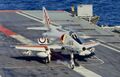 Douglas A-4 Skyhawk на HMAS Melbourne.