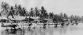Стоянка истребителей A6M2-N на острове Бугенвиль