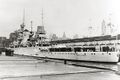 Крейсер ARA Almirante Brown в Нью-Йорке. Февраль 1949 г.