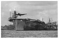 Взлет Grumman TBF Avenger с палубы HMS Ameer