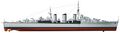 HMS Welshman, замаскированный под французский контр-миноносец. Операция «Бовери», май 1942 г.