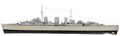 Модель HMS Abdiel в масштабе 1:48.