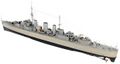 Модель HMS Abdiel в масштабе 1:48.