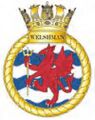 Герб HMS Welshman.