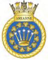 Герб HMS Ariadne.
