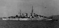 HMS Welshman на рейде военно-морской базы Плимут, октябрь 1941 г.
