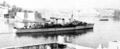 HMS Welshman, замаскированный под французский контр-миноносец, входит в Гранд-Харбор Мальты. Операция «Бовери», май 1942 г.