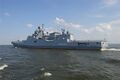 «Адмирал Эссен» в море