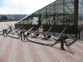 Фотография из личного архива. Сделано в музее якорей на территории Морского вокзала, Одесского порта.