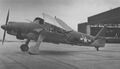 Захваченный американцами Aichi B7A2 Ryusei.