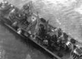 Центральная часть крейсера USS Guam на реке Делавер, 25 октября 1944 г.