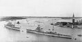 Alberico da Barbiano и британcкий HMS London, 1934 г.