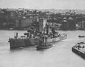 HMAS Sydney в гавани Сиднея