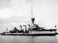 Легкий крейсер HMS Royalist в 1918–1920 гг.
