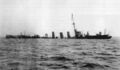 HMS Aretusa после подрыва на мине у Филикстоу, февраль 1916 г.