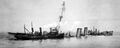 HMS Aretusa после подрыва на мине у Филикстоу, февраль 1916 г.