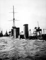 HMS Aretusa после подрыва на мине у Филикстоу, февраль 1916 г.