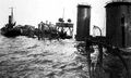 HMS Aretusa после подрыва на мине у Филикстоу, февраль 1916 г.