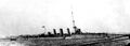 HMS Galatea или HMS Inconstant в Розайте. На заднем плане эсминец HMS Mentor или HMS Mansfield.