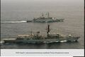 HMS Argyll с пакистанским военным кораблём Triq в Индийском океане