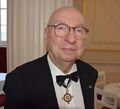 Альберт Рейман (нем. Aribert Reimann), с орденом «За заслуги в науке и искусстве». 2014 год.